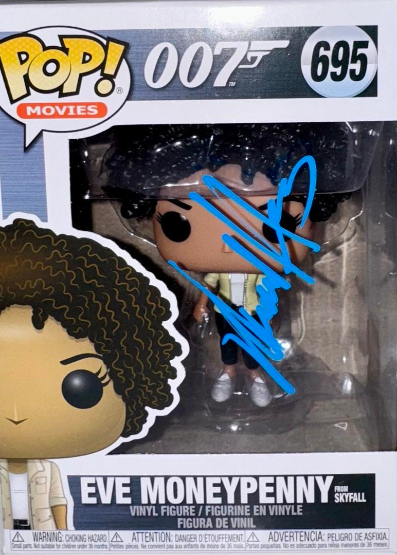 Naomie Harris Signed Funko Pop #695 "Eve Moneypenny" (James Bond 007) - Beckett COA #02